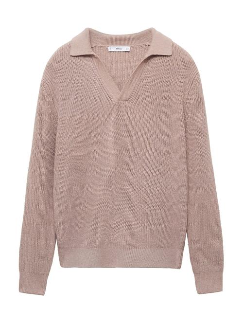 MANGO MAN Pullover 'COVAS'  lysviolet