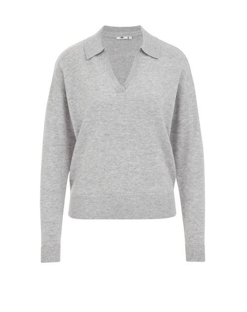WE Studio Pullover  grå-meleret