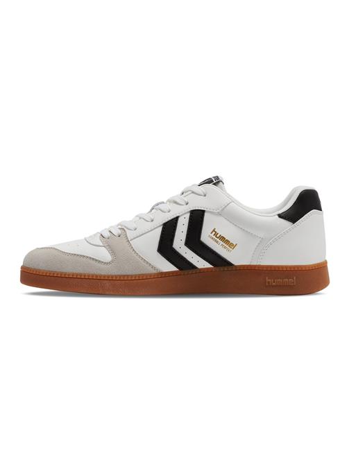 Se Hummel Sneaker low 'Handball Perfekt'  guld / taupe / sort / hvid ved About You