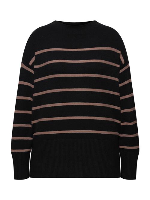 Ulla Popken Pullover  brun / sort