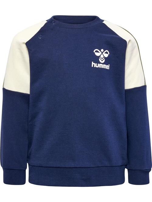 Hummel Sweatshirt 'HERMAN'  marin / grøn / hvid