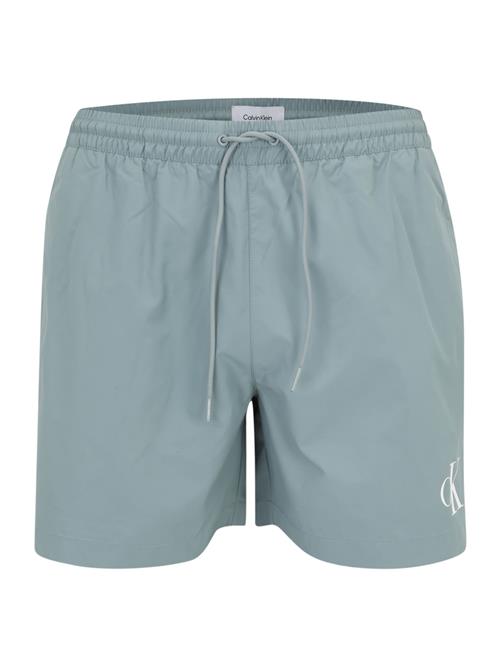 Calvin Klein Swimwear Badeshorts  lyseblå / hvid