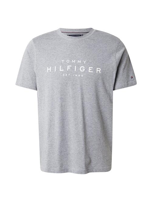 TOMMY HILFIGER Bluser & t-shirts  grå-meleret / hvid