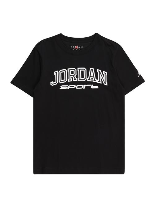 Jordan Funktionsskjorte  sort / offwhite