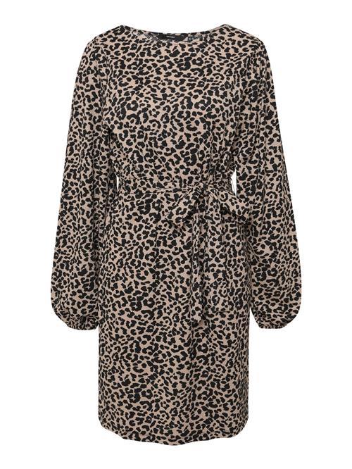 Vero Moda Tall Kjole 'VMMERVE'  mørkebeige / sort