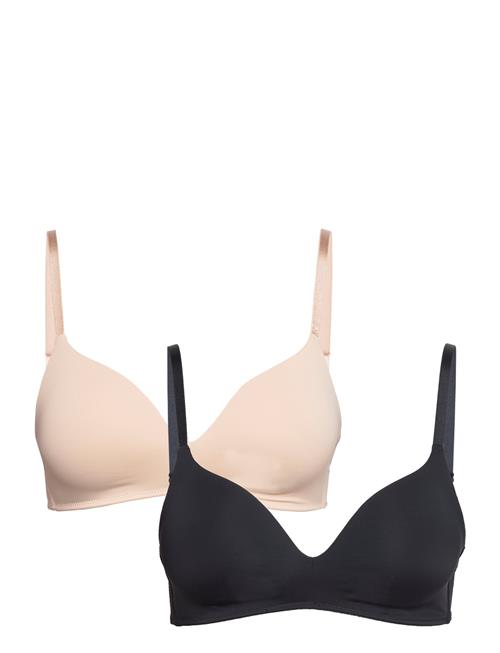 Lindex Bra Flora Theresia 2 Pack Lindex Beige