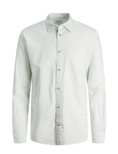 Jack & Jones Jjesummer Linen Shirt Ls Sn Jack & J S White