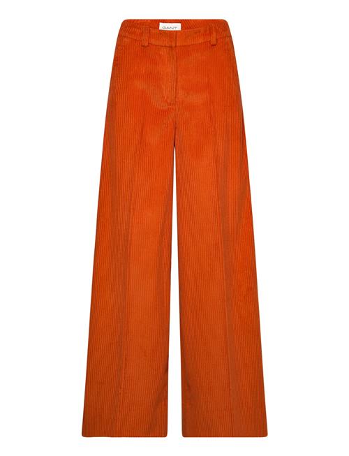 GANT Hw Wide Leg Cord Pants GANT Orange