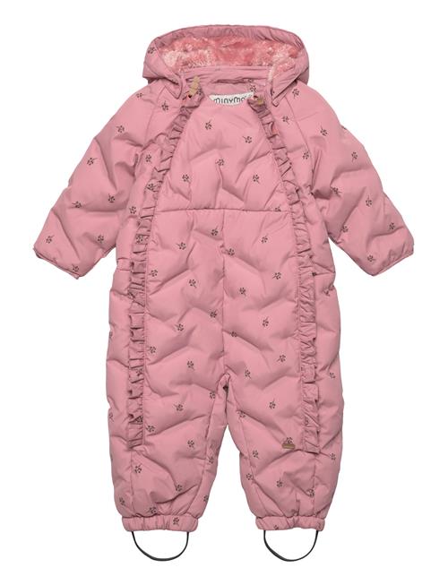 Minymo Suit Quilted Aop Minymo Pink