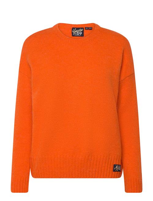 Superdry Essential Crew Neck Jumper Superdry Orange