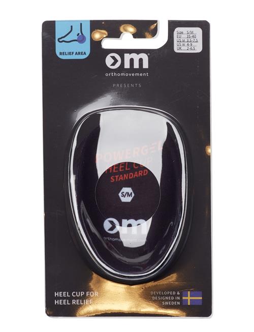 Ortho Movement Om Standard Heel Cup - Color - L/Xl Ortho Movement Black