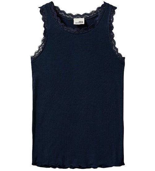 Sofie Schnoor Top - Rib - Navy Blue