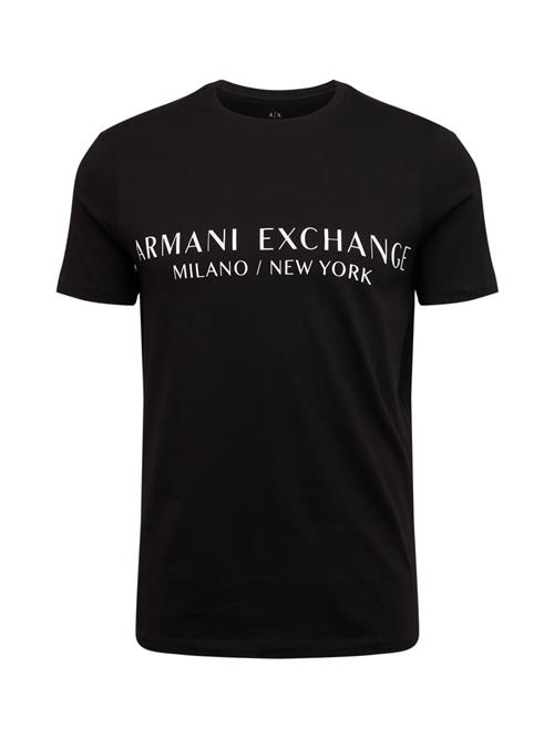 ARMANI EXCHANGE Bluser & t-shirts '8NZT72'  sort / hvid