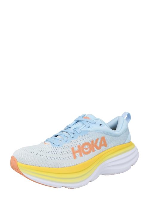 Hoka One One Løbesko 'Bondi 8'  lyseblå / gul / orange