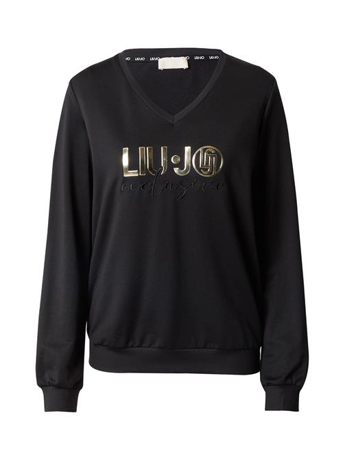 Liu Jo Sweatshirt 'CHIUSA'  guld / sort