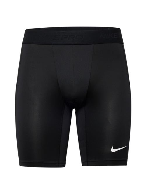 NIKE Sportsbukser  sort / hvid