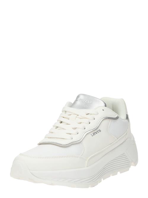 LEVI'S ® Sneaker low 'WING'  sølv / hvid / offwhite