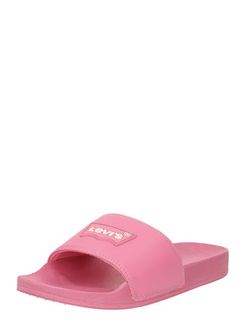 LEVI'S ® Pantoletter 'June'  pitaya / hvid