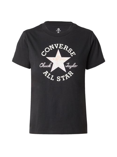 CONVERSE Shirts 'Star Chevron'  sort / hvid