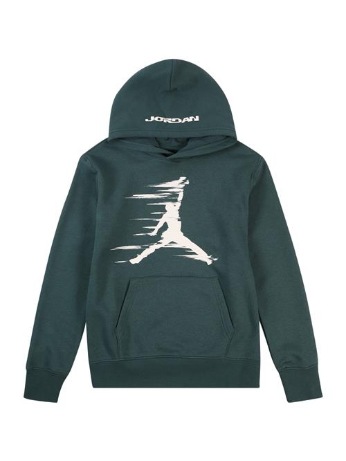 Jordan Sweatshirt 'FLIGHT'  mørkegrøn / naturhvid