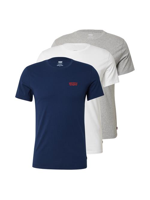 LEVI'S ® Bluser & t-shirts  grå-meleret / rød / hvid