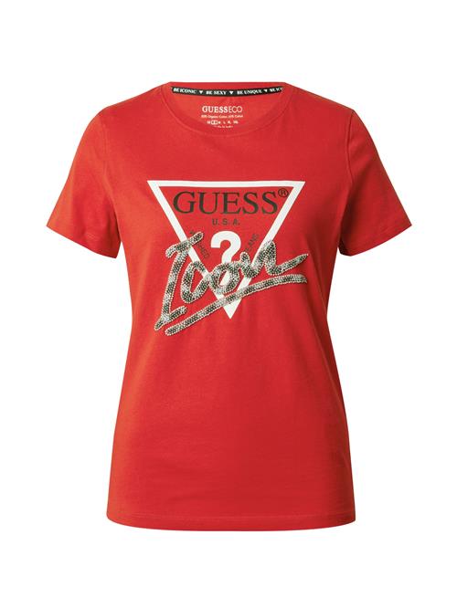 Se GUESS Shirts  rød / sort / hvid ved About You