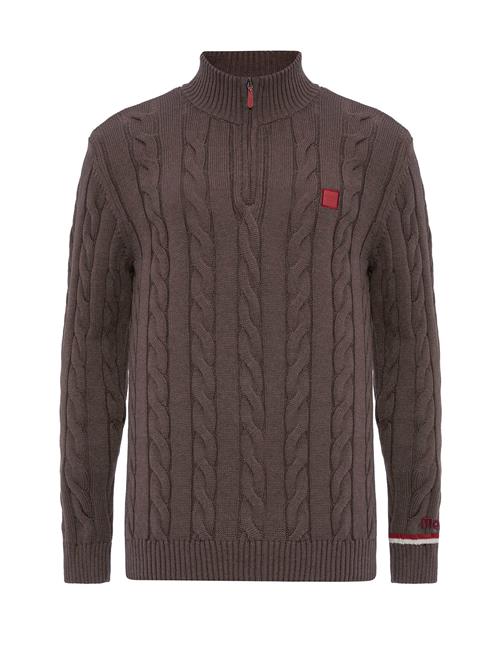 Moxx Paris Pullover  brun / rød