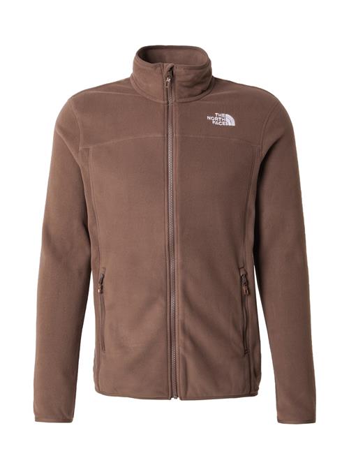 THE NORTH FACE Funktionsfleecejakke '100 GLACIER'  choko / hvid