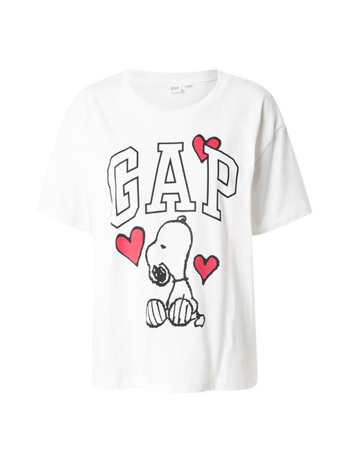 GAP Shirts  rød / sort / hvid