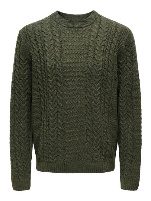 Only & Sons Pullover 'FLETCHER'  khaki