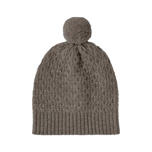 FUB Lambswool Hat Grey Melange | Grå | 80/90 cm