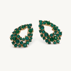 LILY AND ROSE Petite Alice Earrings - Emeral Emerald Onesize