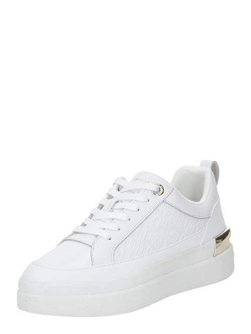 TOMMY HILFIGER Sneaker low 'LUX COURT'  guld / hvid