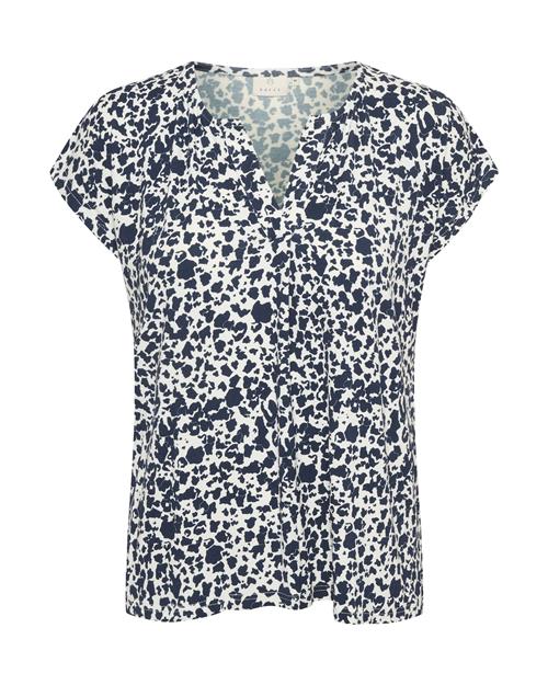 Kaffe Bluse 'Charlotte'  marin / hvid