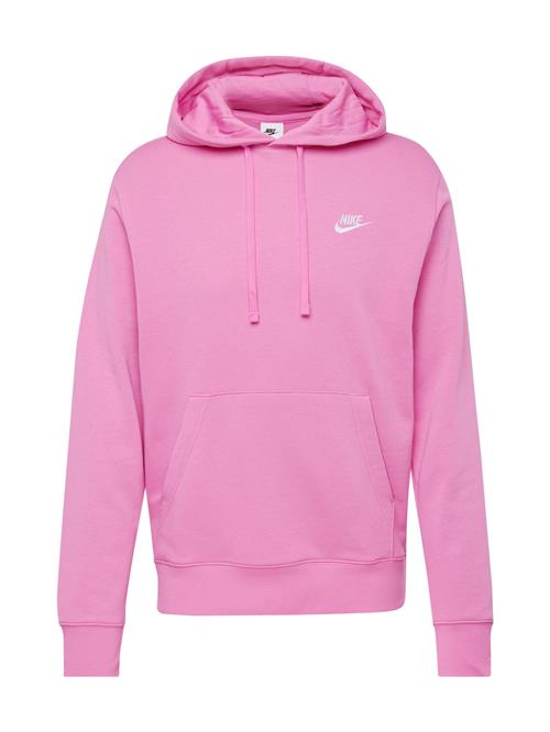 Nike Sportswear Sweatshirt 'Club'  pink / offwhite