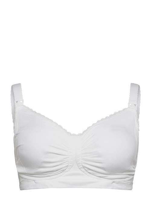 Carriwell Maternity & Nursing Bra + Padded Carri-Gel Support Carriwell White