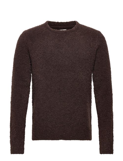 Jack & Jones Jprblafab Knit Crew Neck Jack & J S Brown