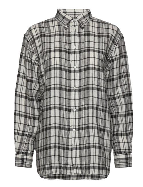 Polo Ralph Lauren Relaxed Fit Plaid Linen Shirt Polo Ralph Lauren Black