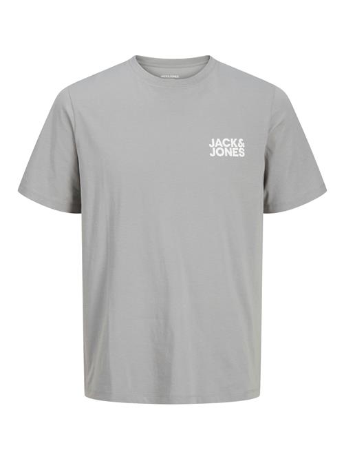 JACK & JONES Bluser & t-shirts  grå / hvid