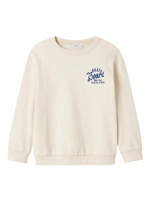 NAME IT Sweatshirt  beige / blå