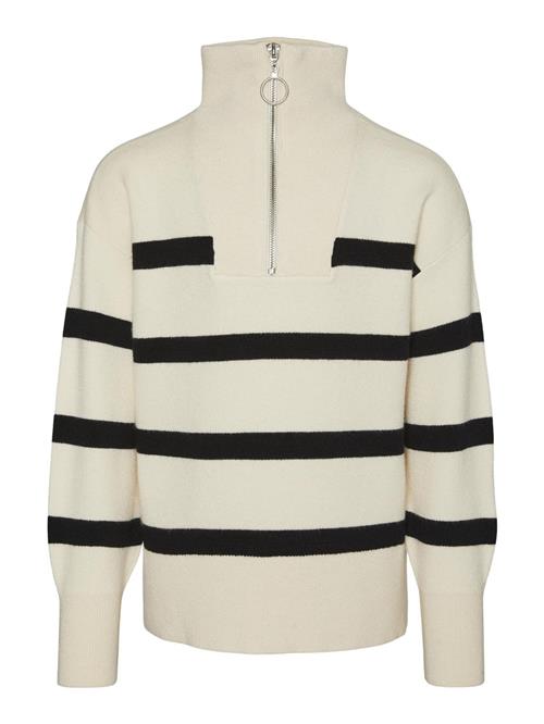 Vero Moda Girl Pullover 'SABA'  beige / sort