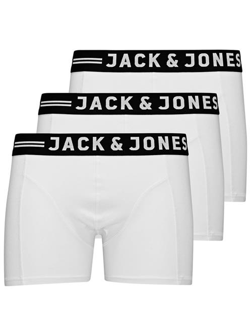 JACK & JONES Cargobukser 'Sense'  sort / hvid