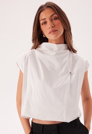 Se SELECTED FEMME Slfdelia Sl Top Bright White 44 ved Bubbleroom