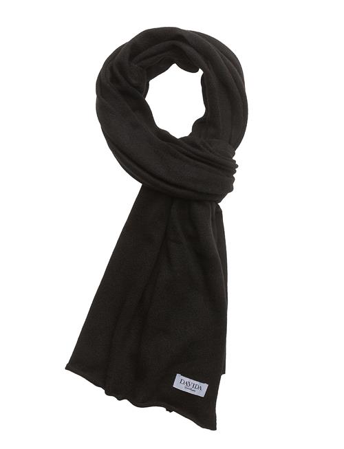 Davida Cashmere Big Classic Scarf Davida Cashmere Black