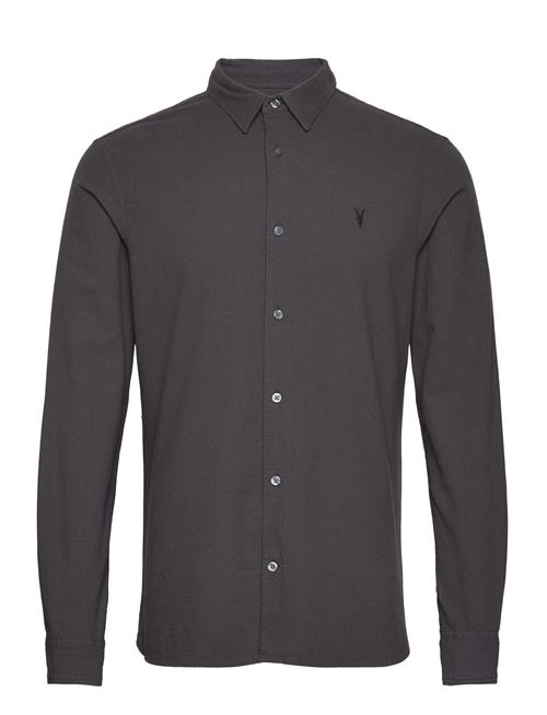 AllSaints Lovell Ls Shirt AllSaints Black