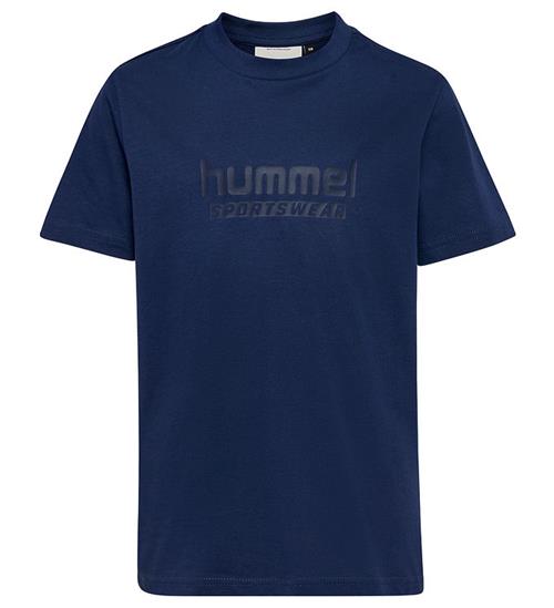 Hummel T-shirt - hmlJr Base - Dress Blue