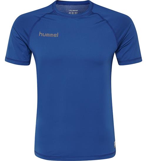 Se Hummel T-shirt - Hml Jersey - True Blue ved KidsWorld