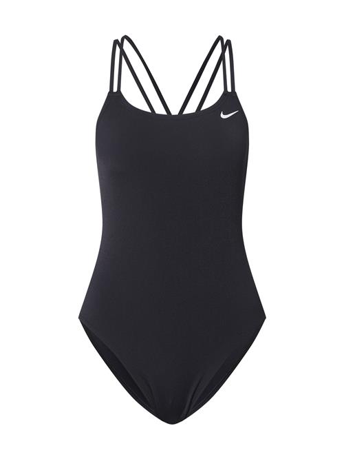 Nike Swim Sportsbadedragt  sort / hvid