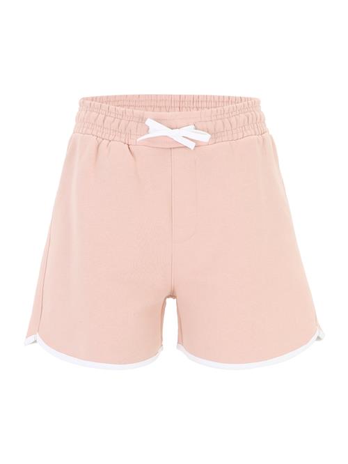 AÉROPOSTALE Bukser  pastelpink / hvid