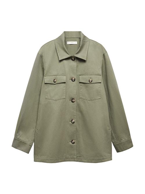 MANGO Overgangsjakke 'Safari'  khaki